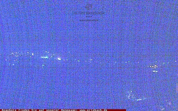 Archiv Foto Webcam Blick vom Hotel Erlebach