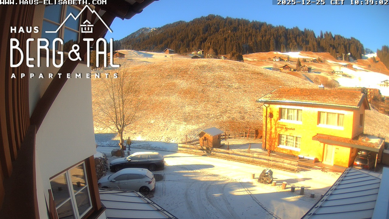 Archiv Foto Webcam Hirschegg - Haus Elisabeth