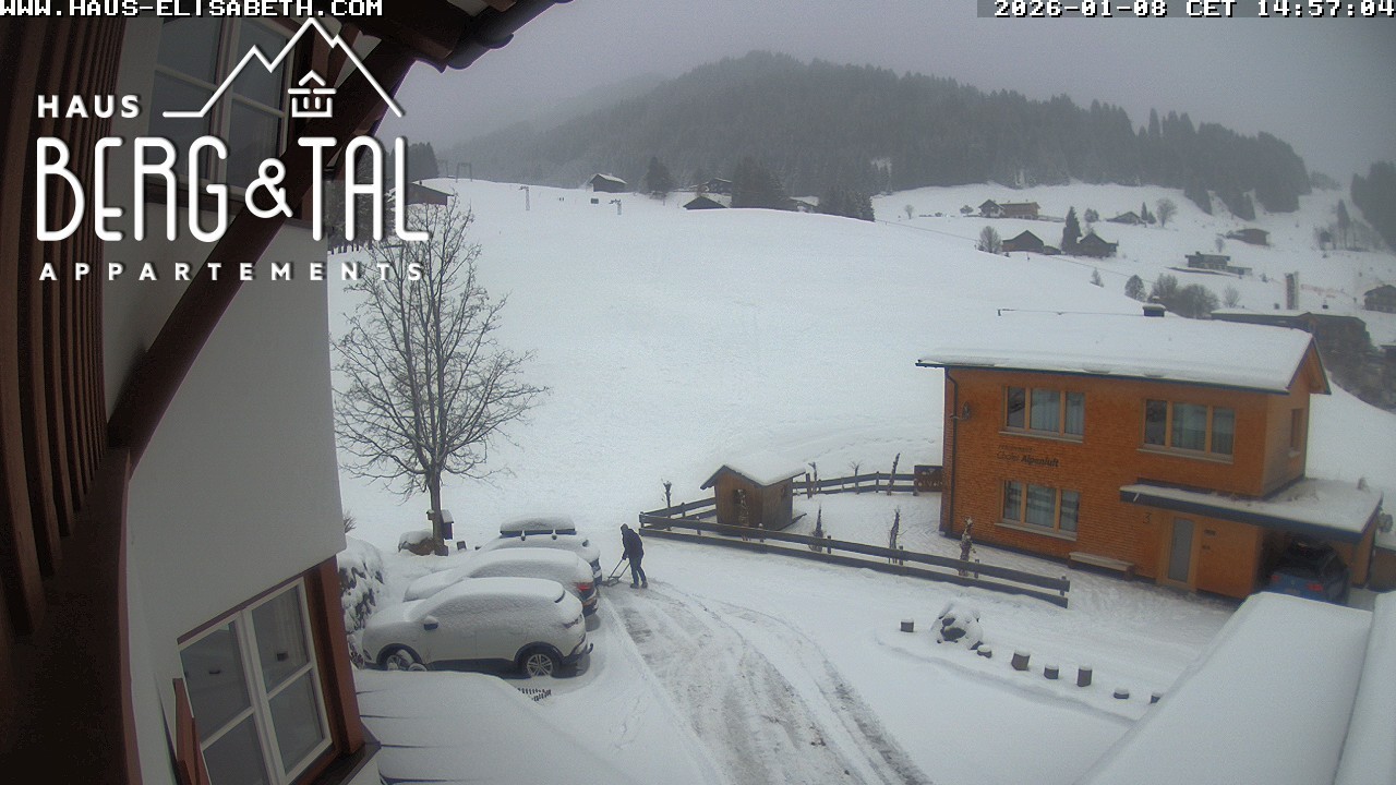 Archiv Foto Webcam Hirschegg - Haus Elisabeth