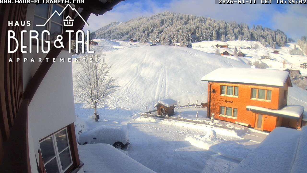 Archiv Foto Webcam Hirschegg - Haus Elisabeth