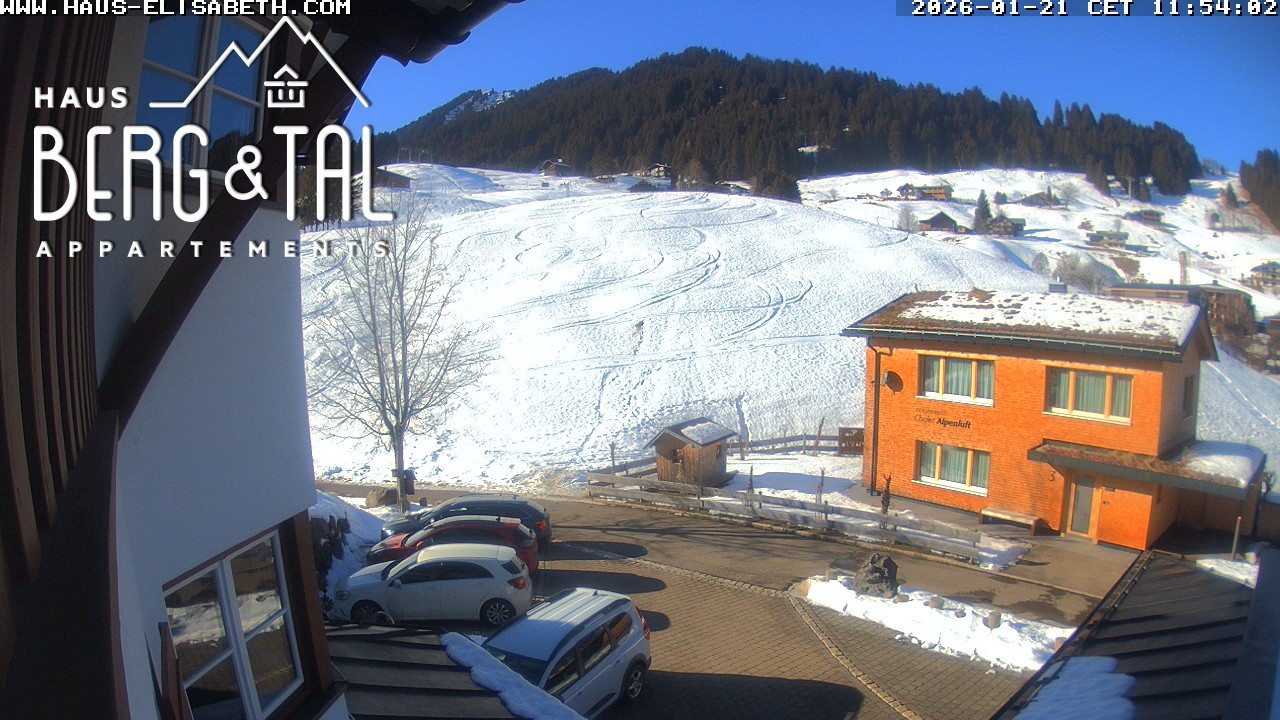 Archiv Foto Webcam Hirschegg - Haus Elisabeth