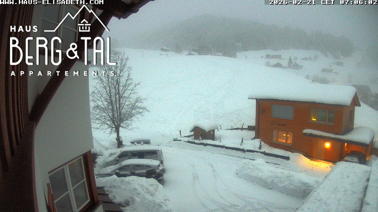 Archiv Foto Webcam Hirschegg - Haus Elisabeth