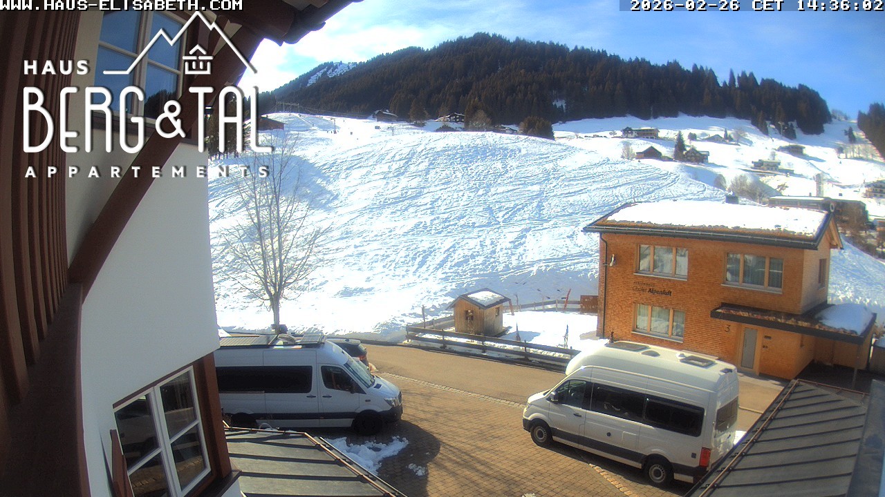 Archived image Webcam Guesthouse Elisabeth