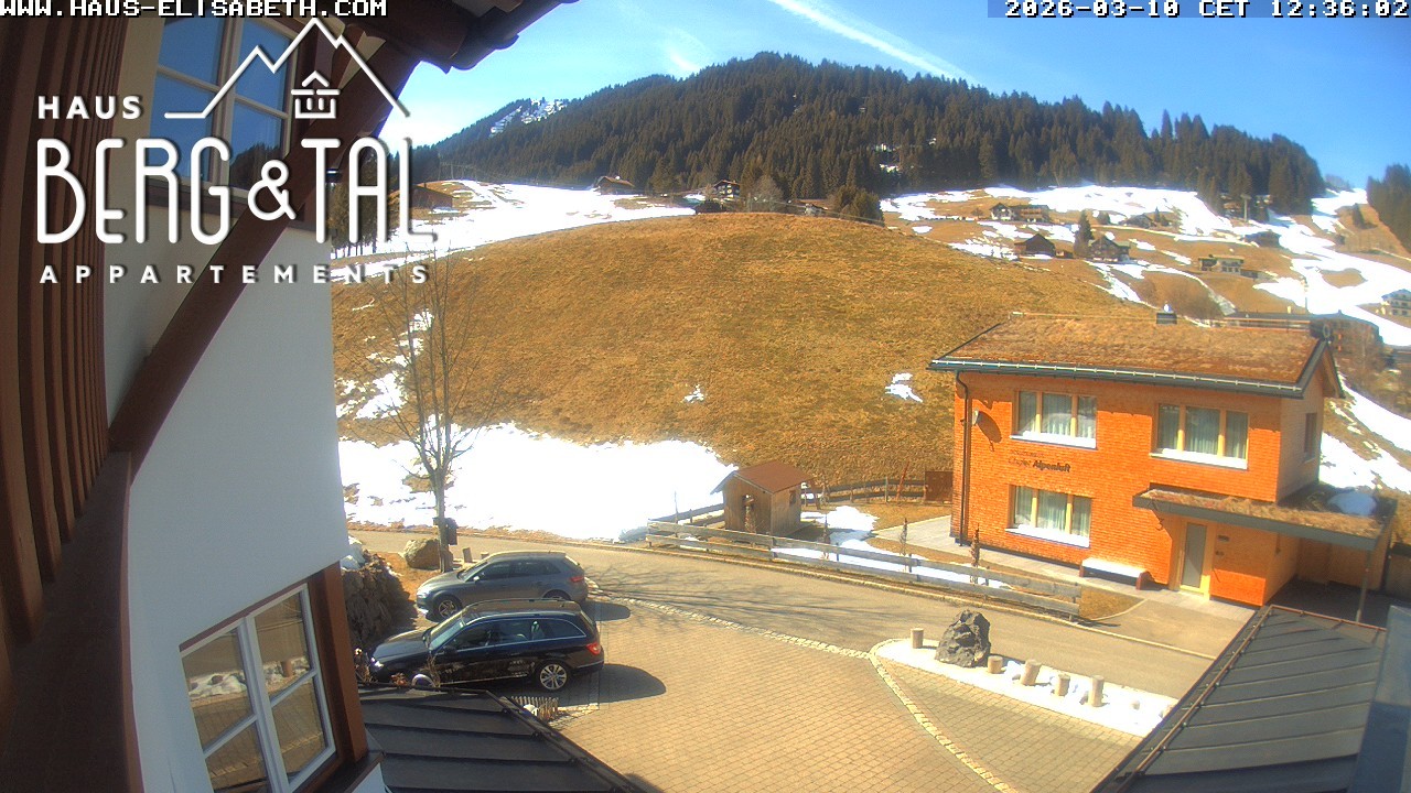 Archiv Foto Webcam Hirschegg - Haus Elisabeth