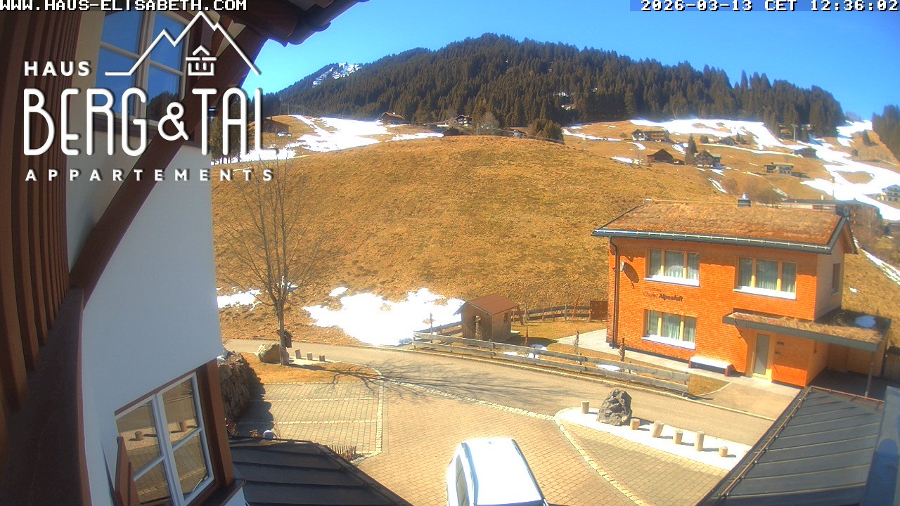 Archiv Foto Webcam Hirschegg - Haus Elisabeth