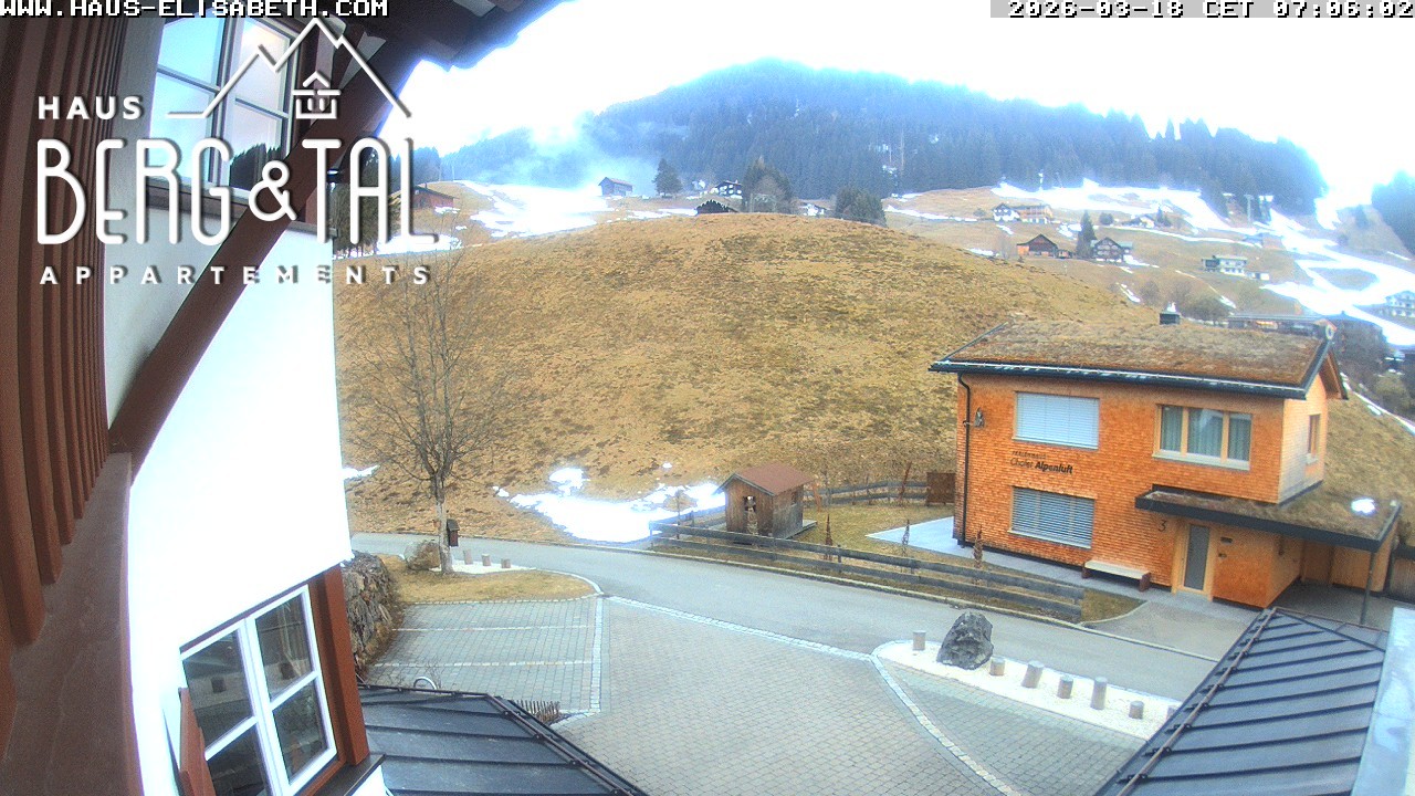 Archiv Foto Webcam Hirschegg - Haus Elisabeth