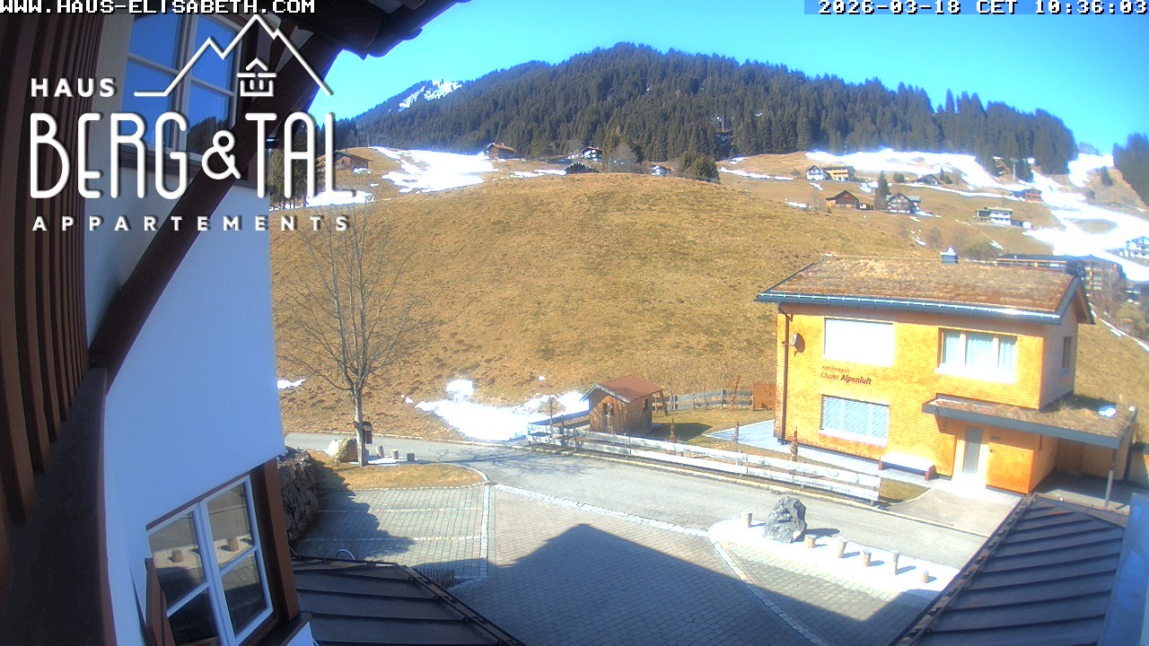 Archiv Foto Webcam Hirschegg - Haus Elisabeth