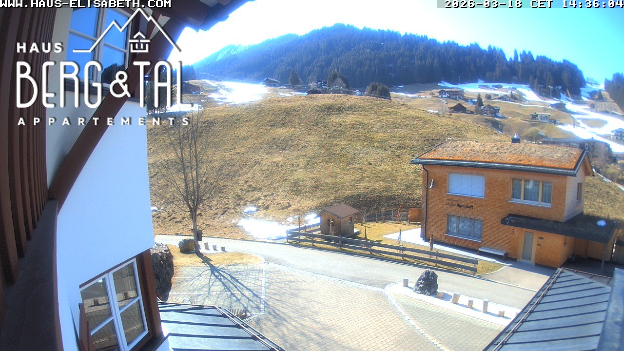 Archiv Foto Webcam Hirschegg - Haus Elisabeth