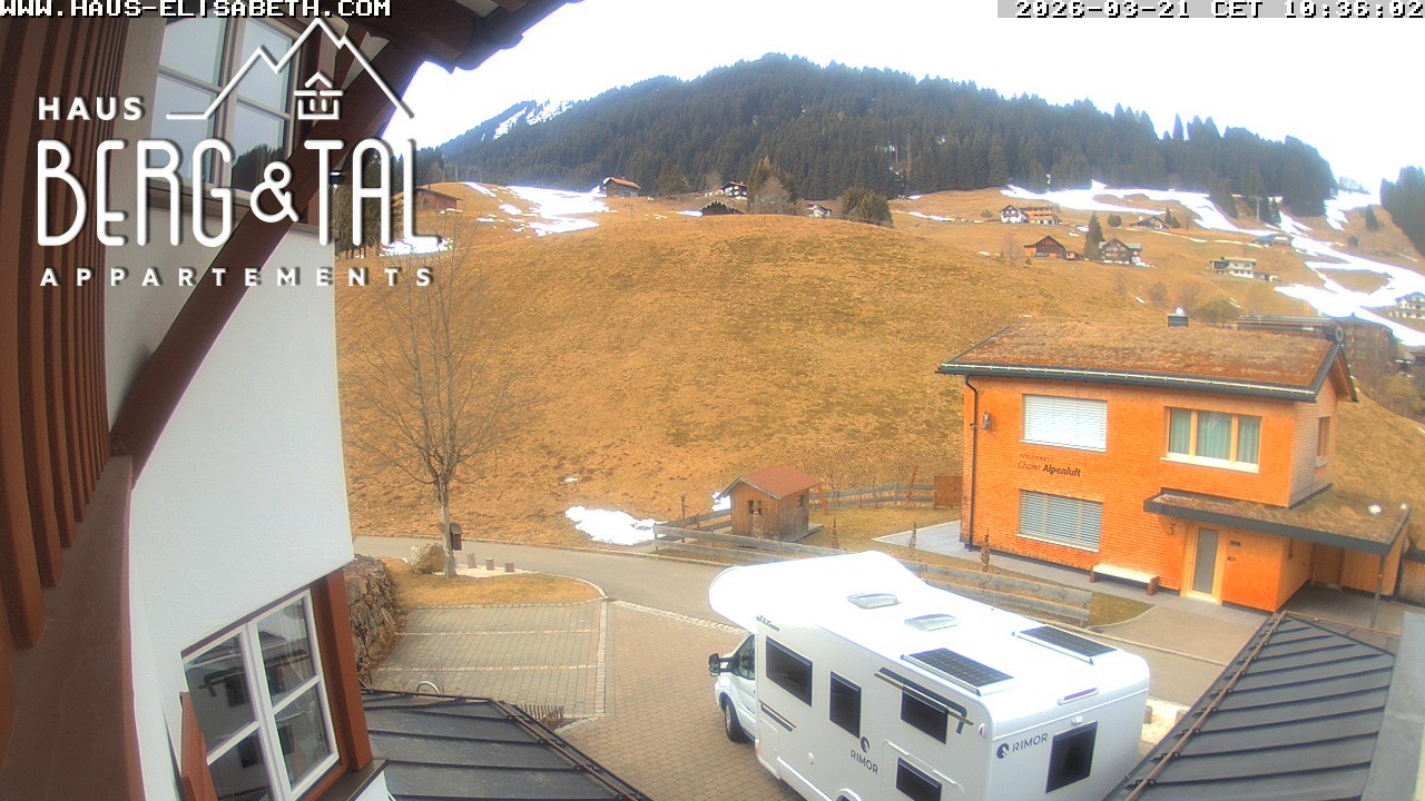 Archived image Webcam Guesthouse Elisabeth