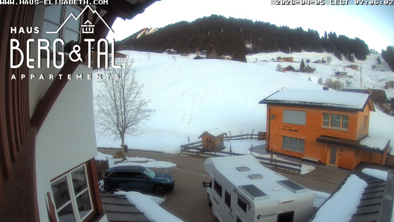 Archived image Webcam Guesthouse Elisabeth