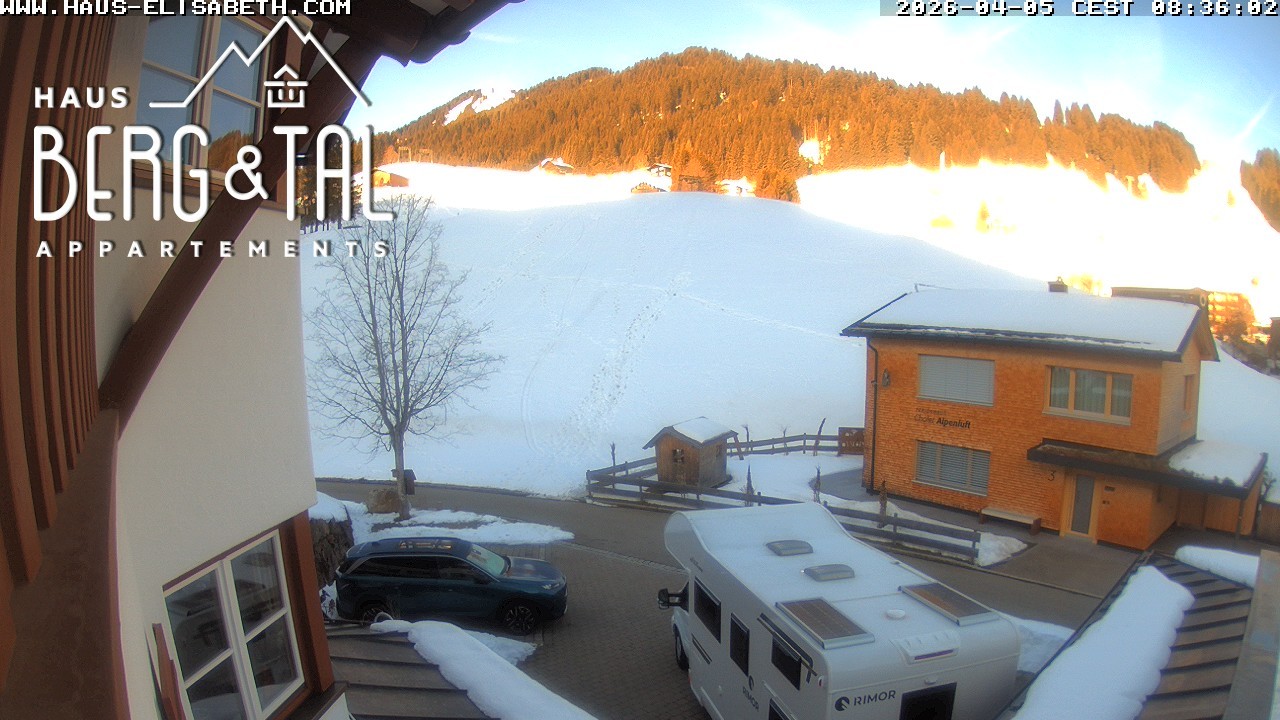 Archived image Webcam Guesthouse Elisabeth