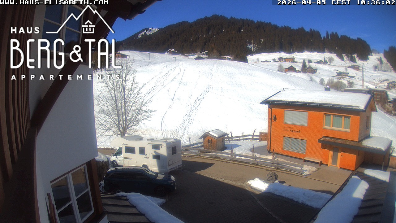 Archived image Webcam Guesthouse Elisabeth