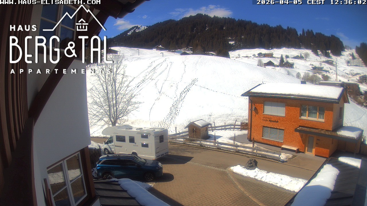 Archived image Webcam Guesthouse Elisabeth