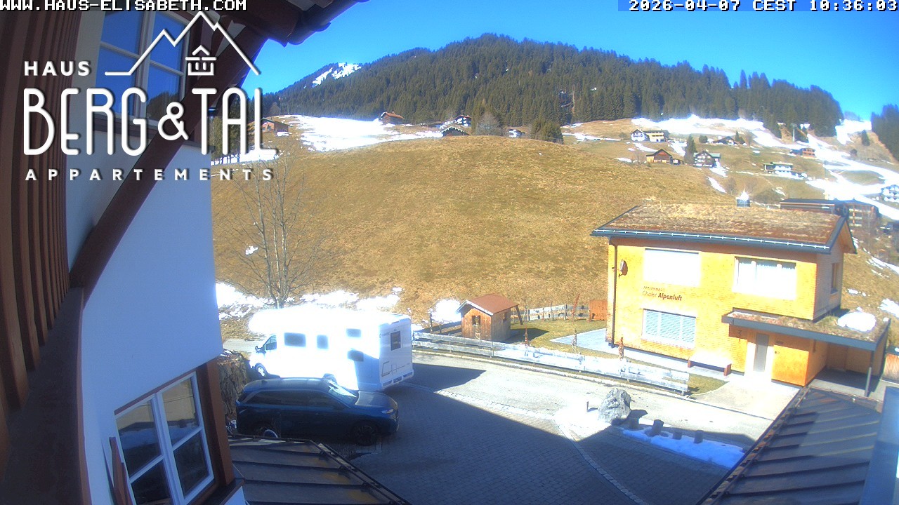 Archiv Foto Webcam Hirschegg - Haus Elisabeth