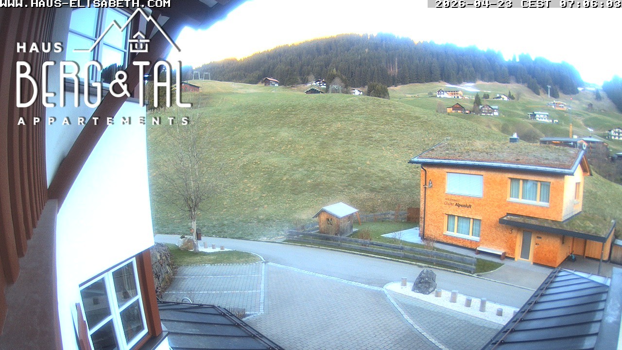 Archived image Webcam Guesthouse Elisabeth