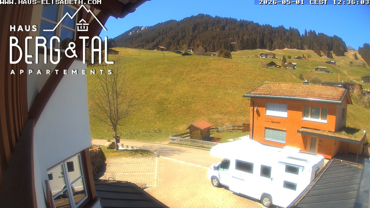 Archived image Webcam Guesthouse Elisabeth