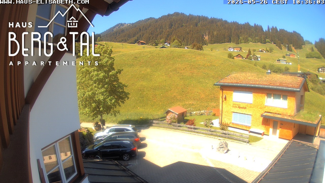 Archiv Foto Webcam Hirschegg - Haus Elisabeth