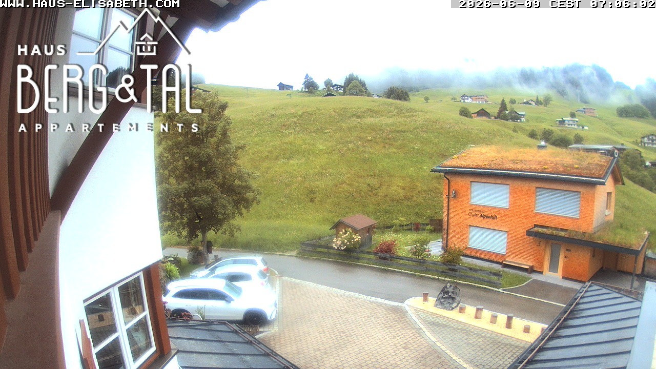 Archiv Foto Webcam Hirschegg - Haus Elisabeth