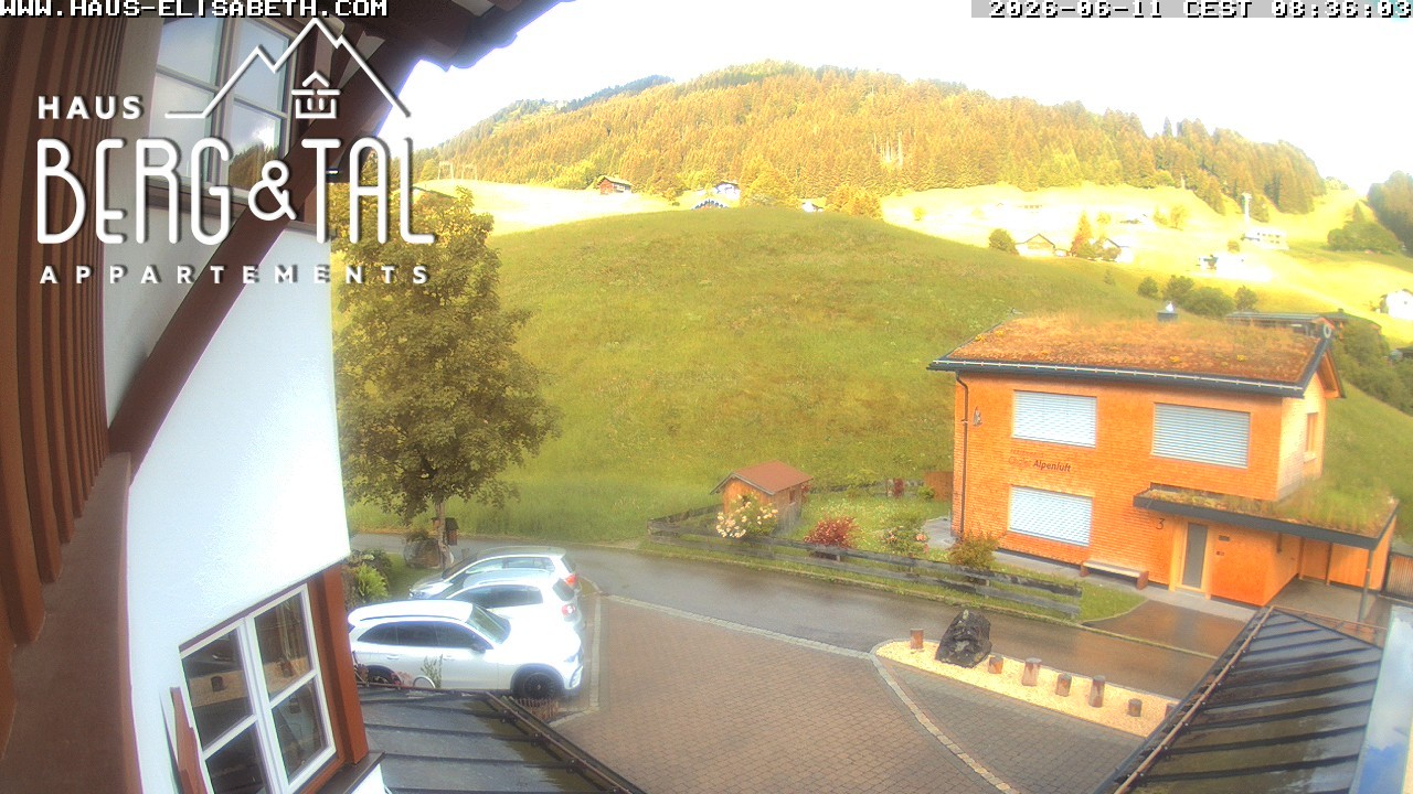 Archiv Foto Webcam Hirschegg - Haus Elisabeth