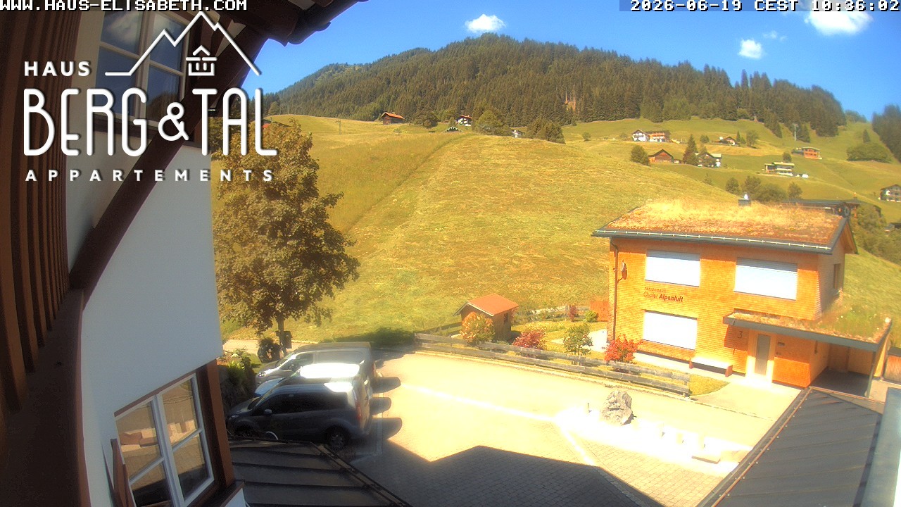 Archiv Foto Webcam Hirschegg - Haus Elisabeth