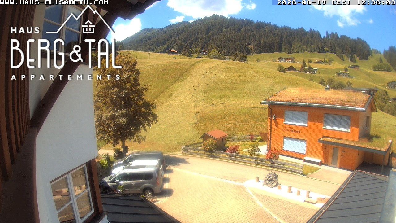 Archiv Foto Webcam Hirschegg - Haus Elisabeth