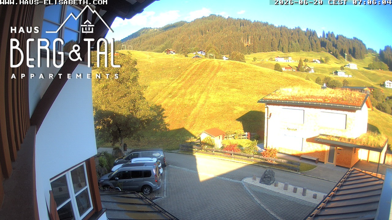 Archived image Webcam Guesthouse Elisabeth