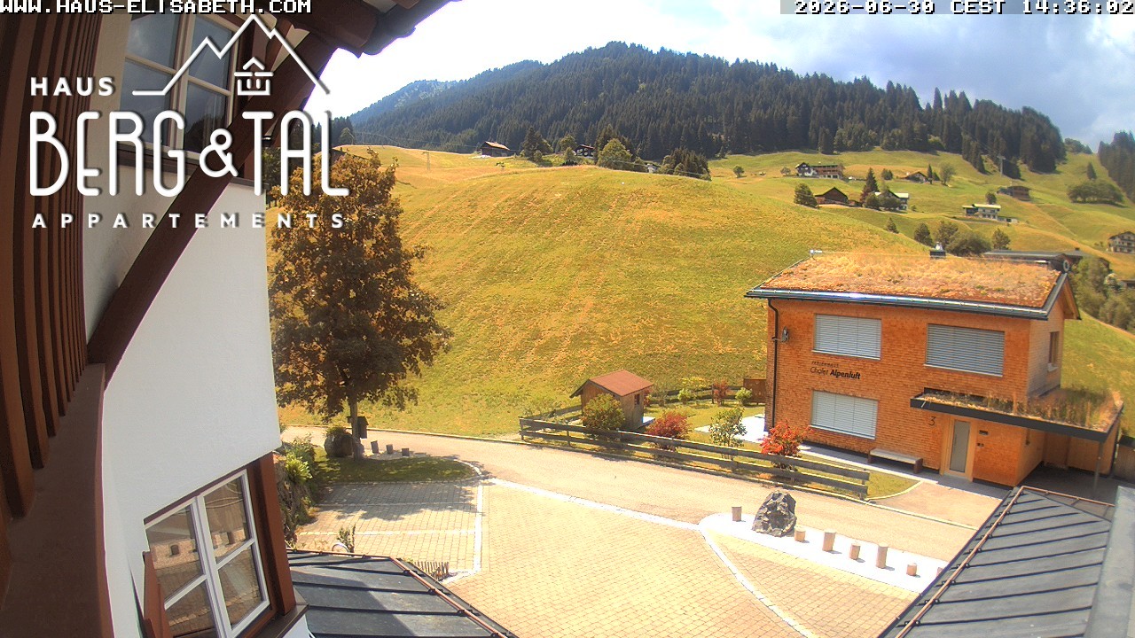 Archived image Webcam Guesthouse Elisabeth