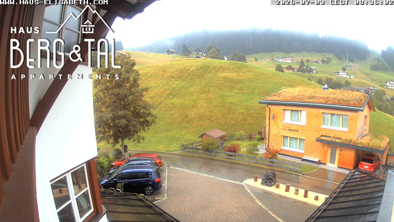 Archiv Foto Webcam Hirschegg - Haus Elisabeth