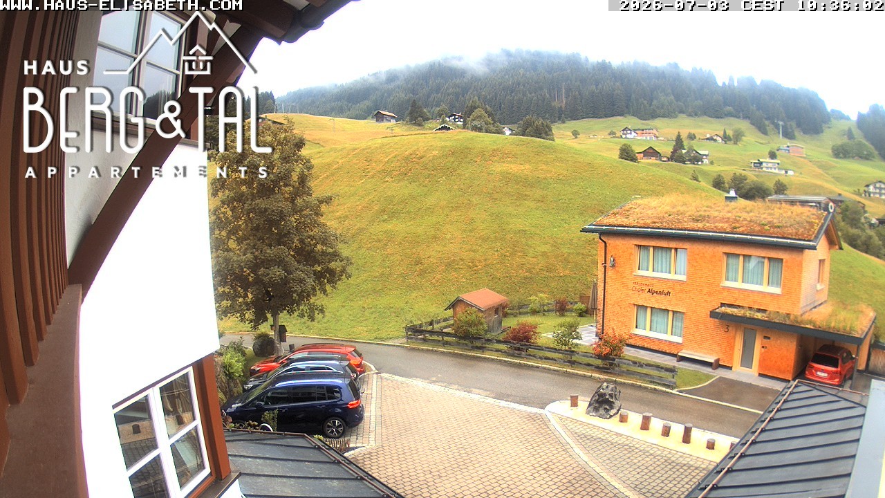 Archiv Foto Webcam Hirschegg - Haus Elisabeth