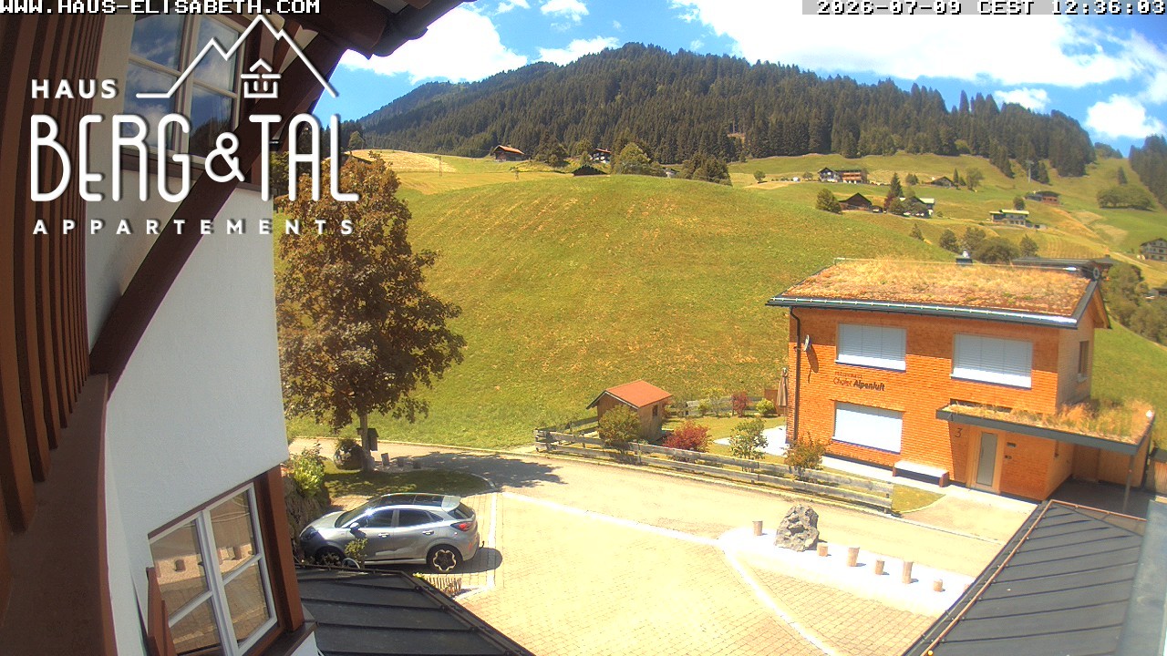 Archiv Foto Webcam Hirschegg - Haus Elisabeth