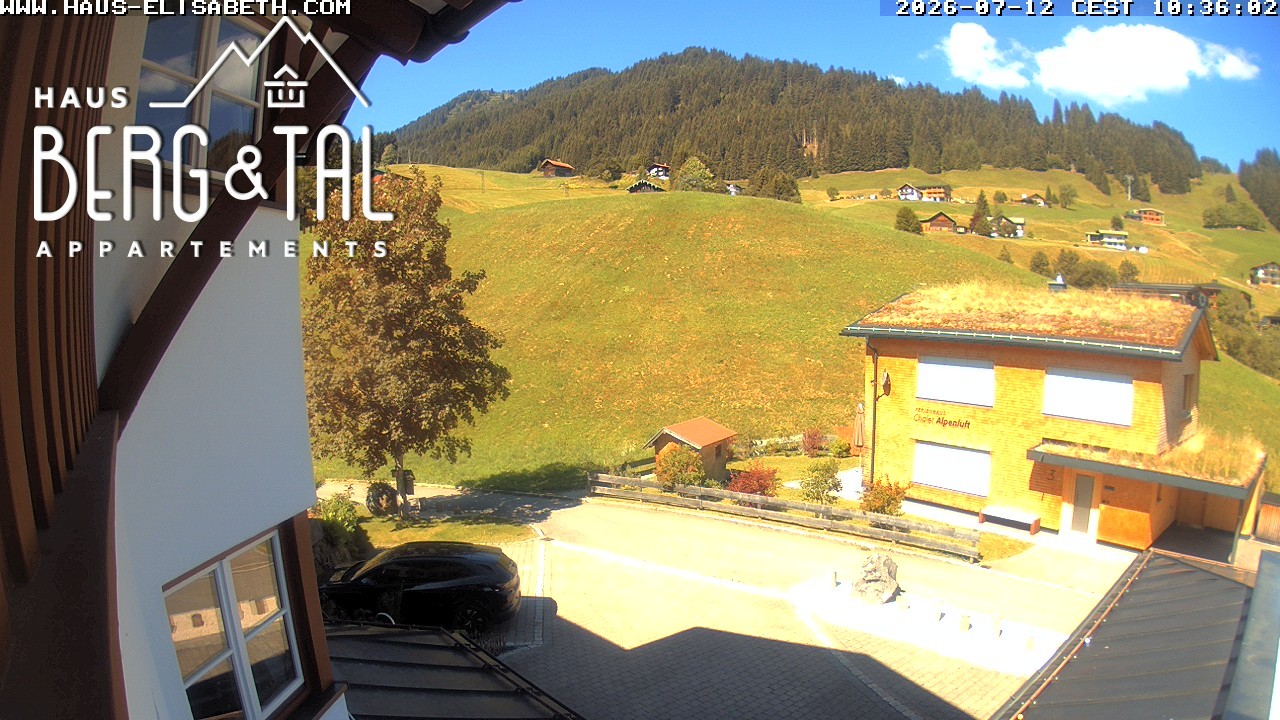 Archived image Webcam Guesthouse Elisabeth
