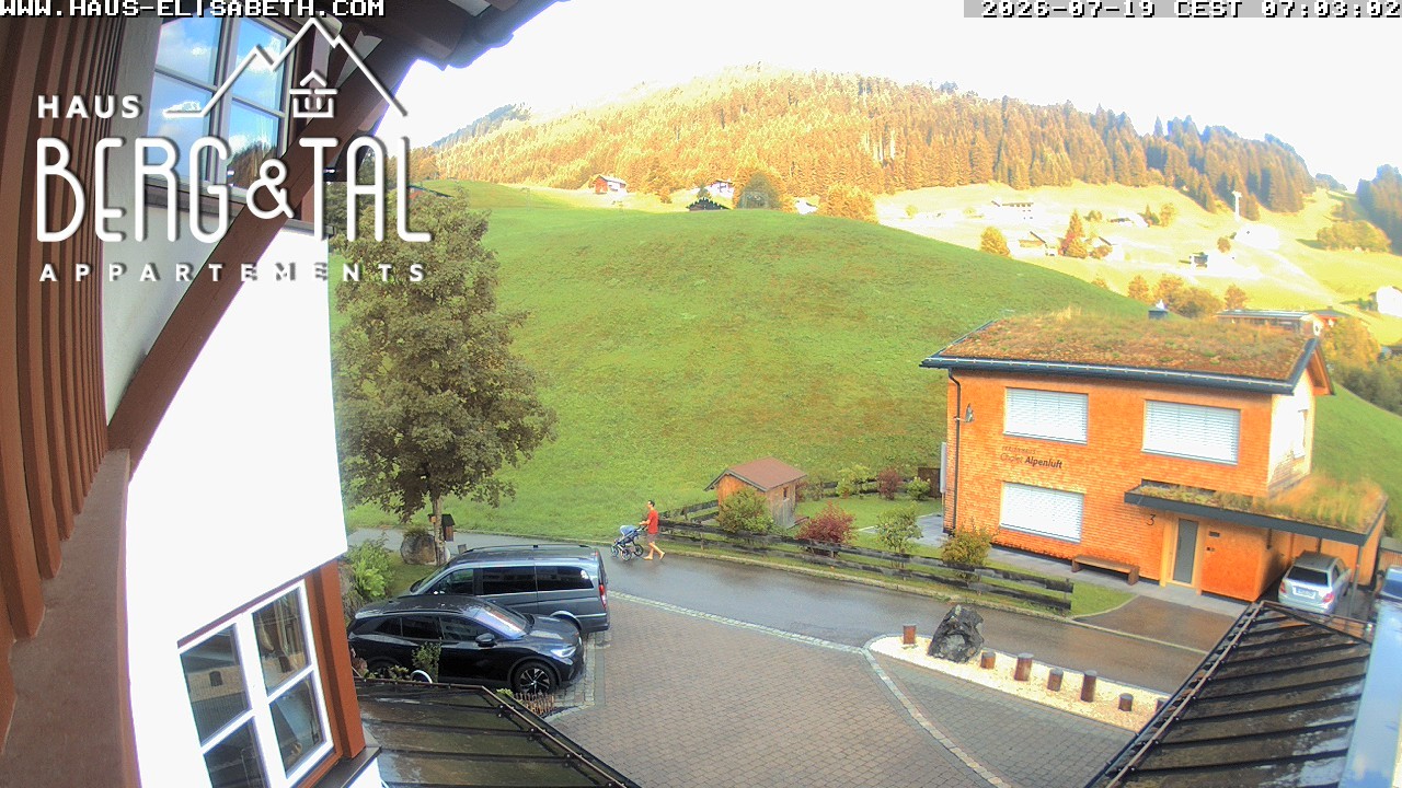 Archiv Foto Webcam Hirschegg - Haus Elisabeth