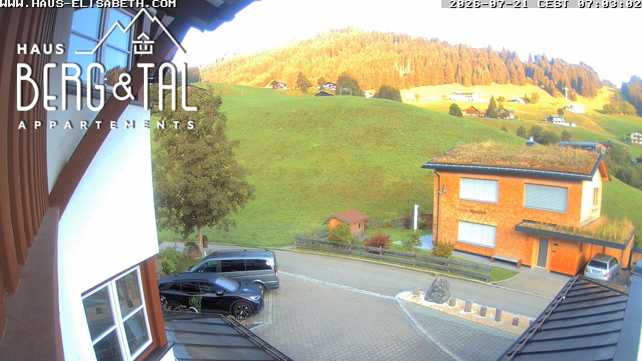 Archiv Foto Webcam Hirschegg - Haus Elisabeth