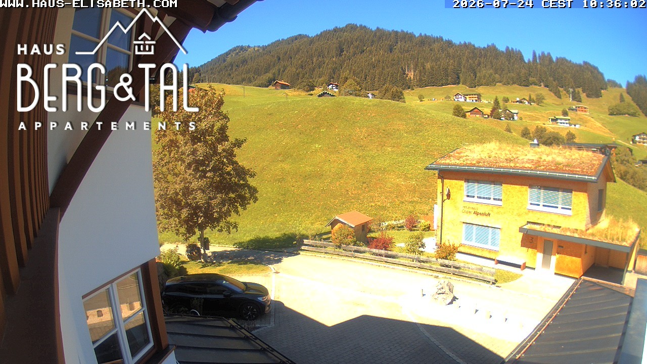 Archiv Foto Webcam Hirschegg - Haus Elisabeth