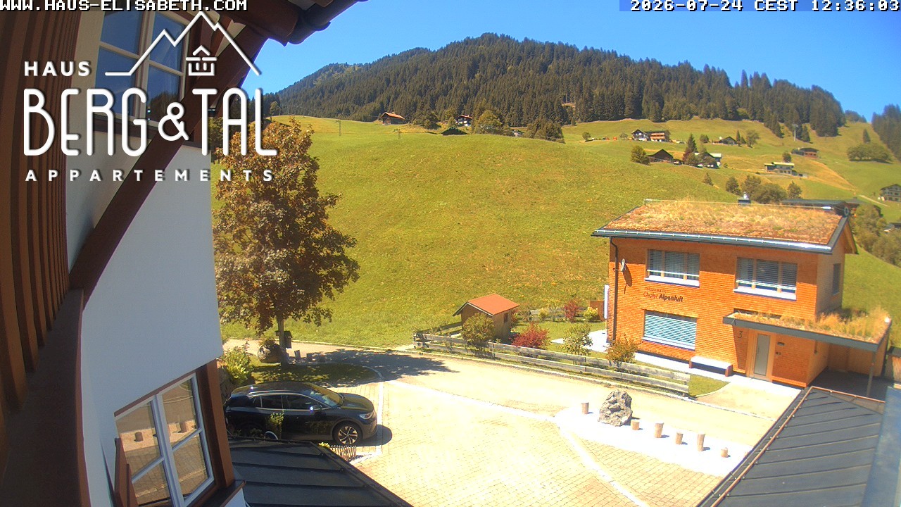 Archiv Foto Webcam Hirschegg - Haus Elisabeth