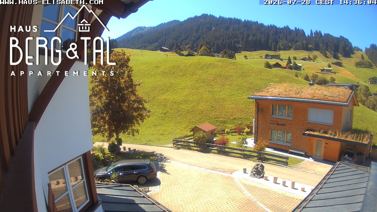 Archiv Foto Webcam Hirschegg - Haus Elisabeth