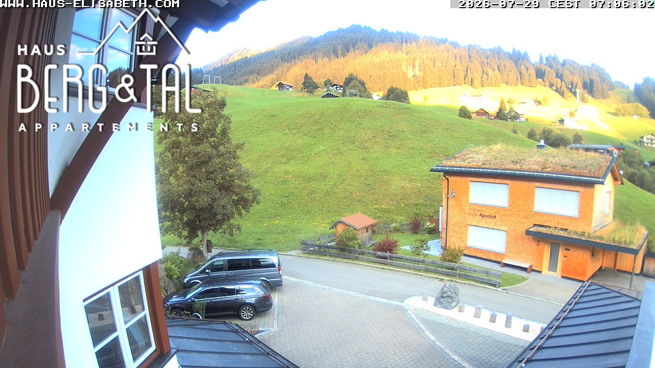 Archiv Foto Webcam Hirschegg - Haus Elisabeth