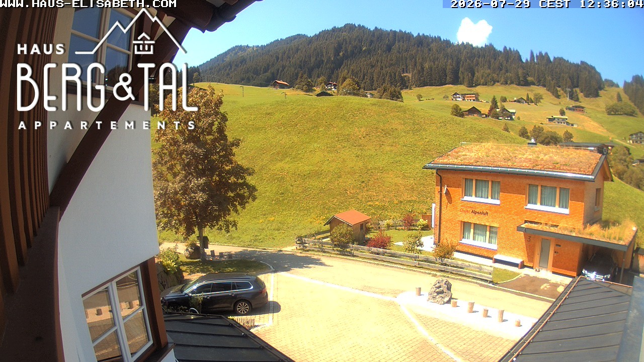 Archiv Foto Webcam Hirschegg - Haus Elisabeth