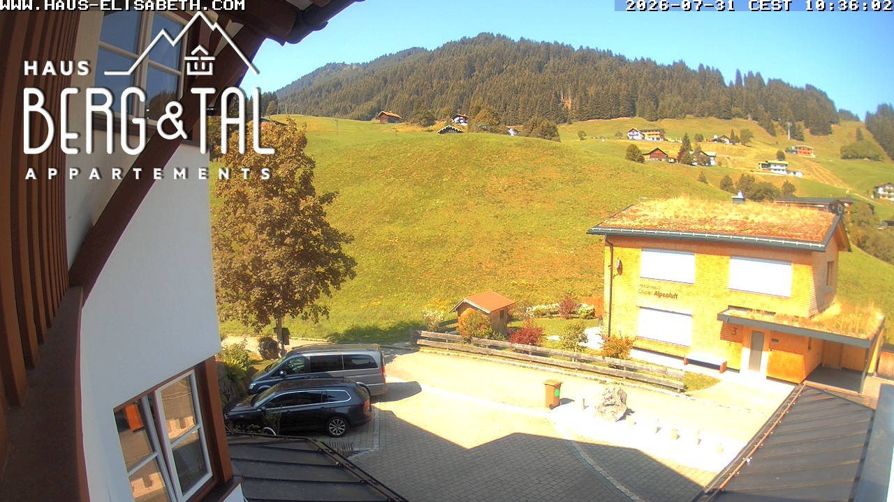 Archiv Foto Webcam Hirschegg - Haus Elisabeth