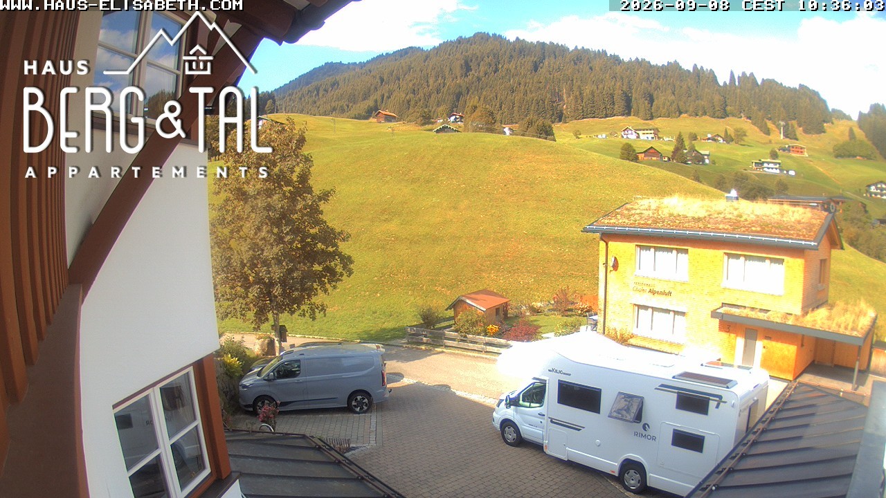 Archiv Foto Webcam Hirschegg - Haus Elisabeth
