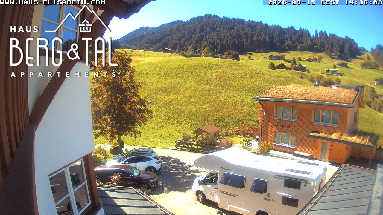 Archiv Foto Webcam Hirschegg - Haus Elisabeth