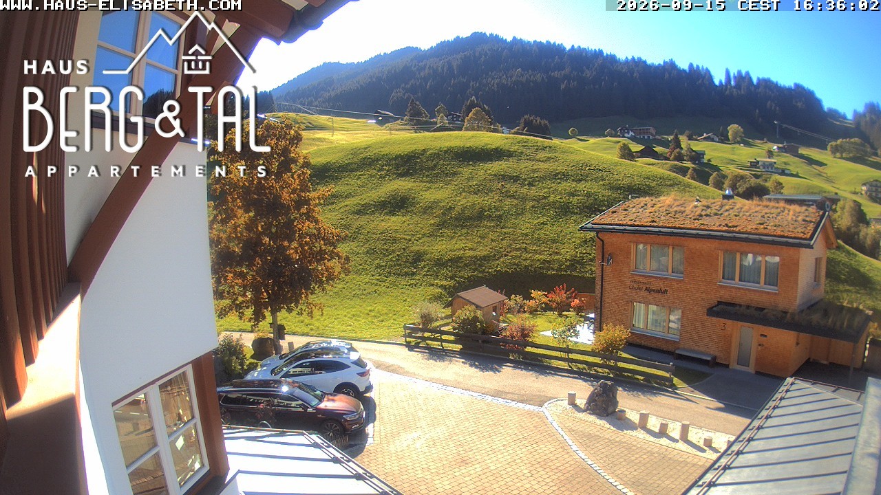 Archived image Webcam Guesthouse Elisabeth