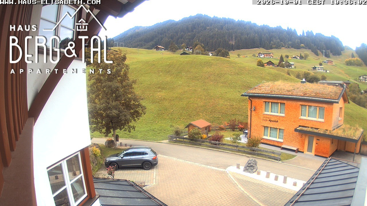 Archiv Foto Webcam Hirschegg - Haus Elisabeth