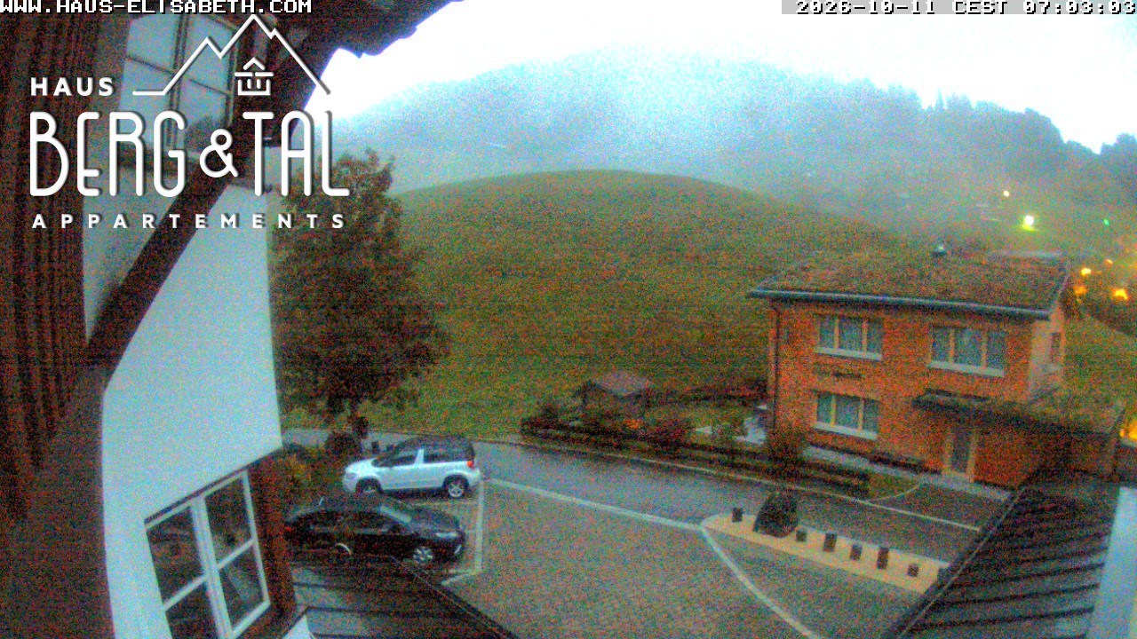 Archived image Webcam Guesthouse Elisabeth