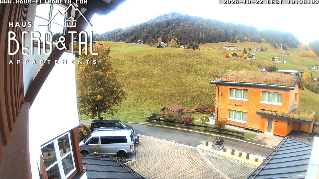 Archived image Webcam Guesthouse Elisabeth