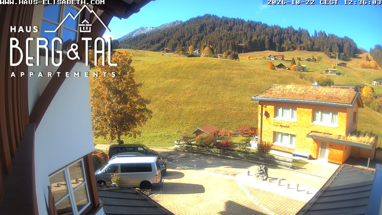 Archived image Webcam Guesthouse Elisabeth