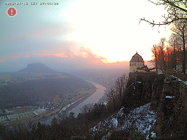 Archived image Webcam Fortress Koenigstein