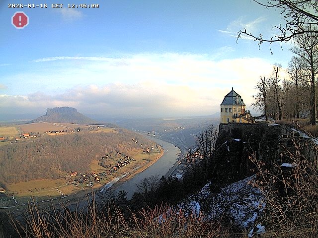 Archived image Webcam Fortress Koenigstein