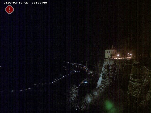 Archiv Foto Webcam Festung Königstein - Friedrichsburg