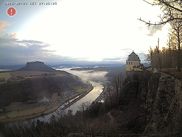 Archived image Webcam Fortress Koenigstein
